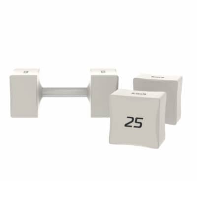 white square dumbbells aktiv forma for gym or home gym workouts