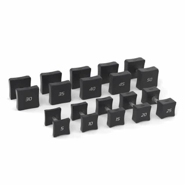 forma square dumbbell set for home gym workouts