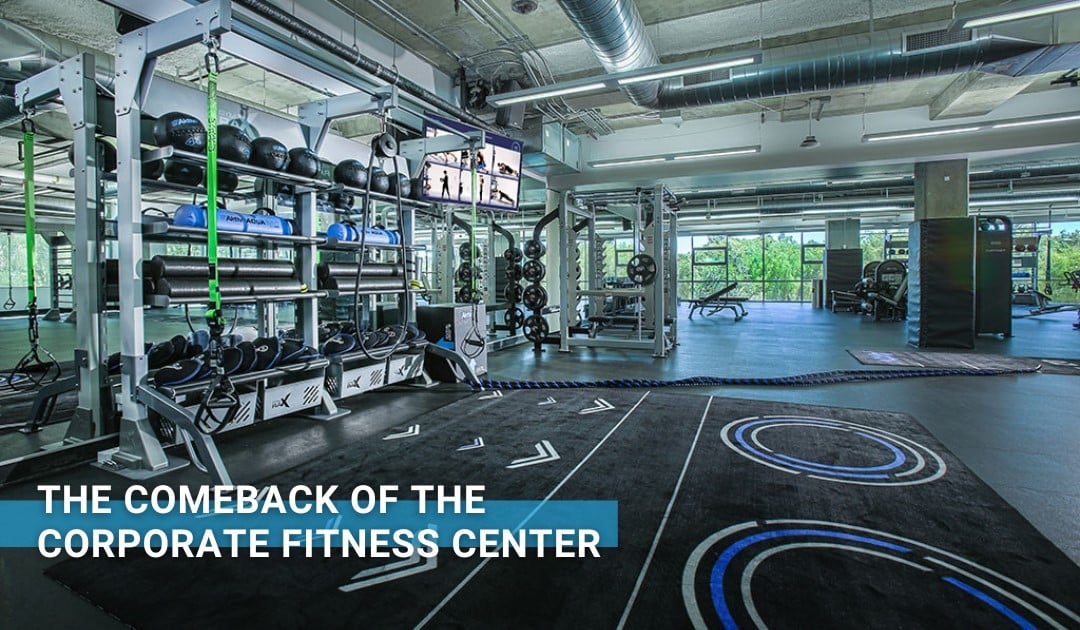 A corporate gym designed to engage its users.